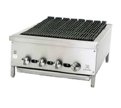 Jade JB-24-NG Countertop Natural Gas Supreme Charbroiler - 60,000 BTU