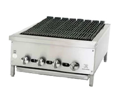 Jade JB-24-NG Countertop Natural Gas Supreme Charbroiler - 60,000 BTU