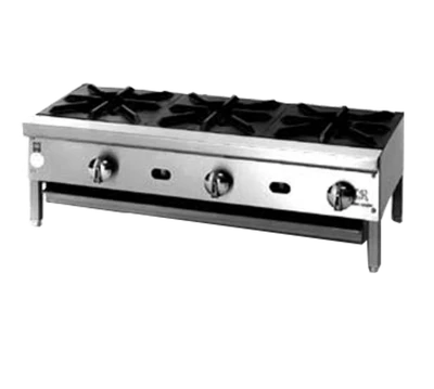 Jade JHP-336-NG Countertop Natural Gas Supreme Hotplate - 82,500 BTU