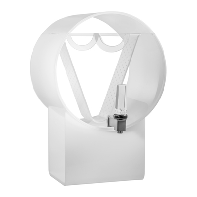 Rosseto LD174 3 Gal. Acrylic Barrel Lucid Beverage Dispenser