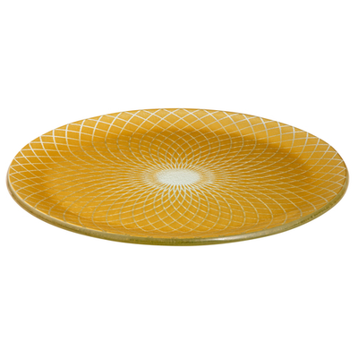 Rosseto GLS037G Gold Round Spiro Platter
