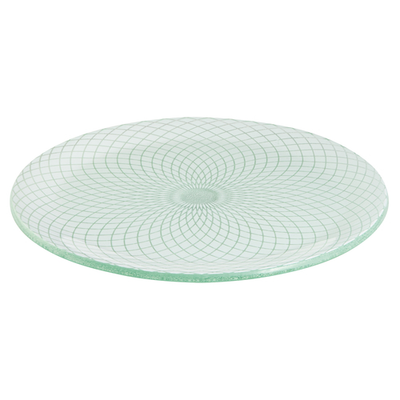 Rosseto GLS037W White Round Spiro Platter