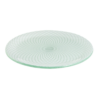 Rosseto GLS037W White Round Spiro Platter