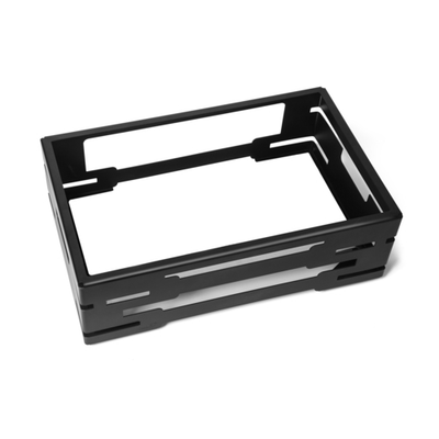 Rosseto SM346 21.6" W Black Steel Rectangular Multi Chef Base
