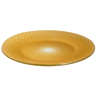 Rosseto GLS036G Gold Round Spiro Platter