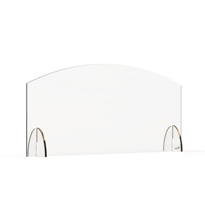 Rosseto AG003 36" W x 15.5" H Clear Acrylic Avant Guarde Sneeze Guard or Health Safety Shield