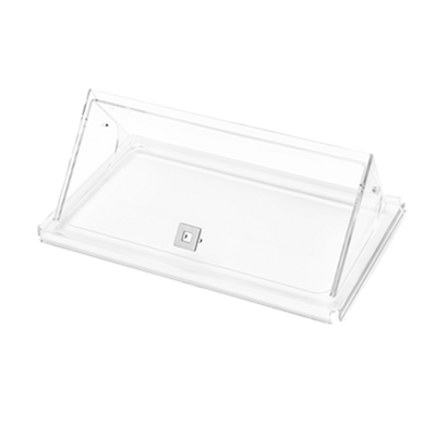 Rosseto SA127 Clear Plexiglass Rectangular Dome Multi Chef Cooler Lid