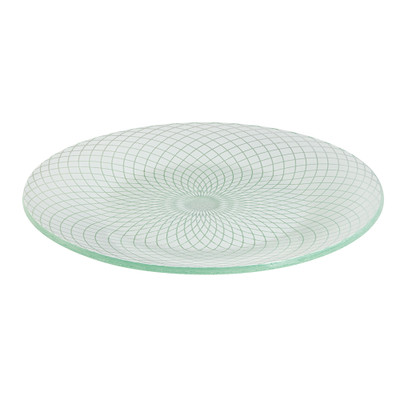 Rosseto GLS036W White Round Spiro Platter