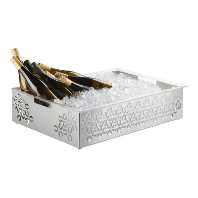 Rosseto SM264 Stainless Steel Rectangular Iris Ice Housing