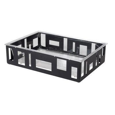 Rosseto SM114 Black Acrylic Square Extra Large Ice Tub