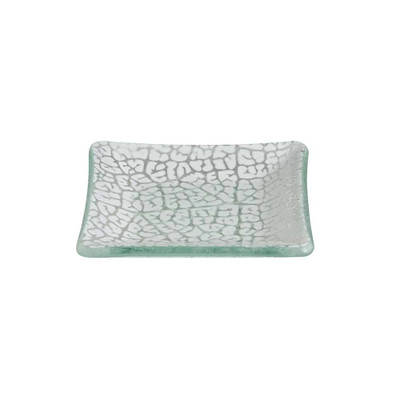Rosseto GLS058W White Square Foglia Mini Plate