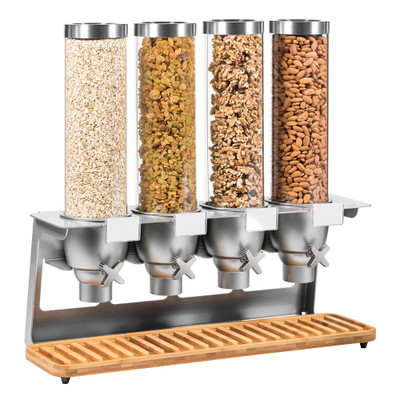 Rosseto EZ548 (4) 1.3 Gal. Natural Finish Countertop EZ-SERV X4 Dispenser