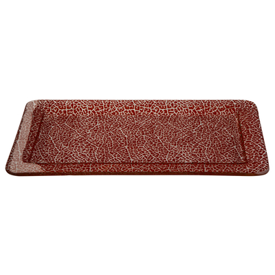 Rosseto GLS045C Cognac Rectangular Foglia Platter