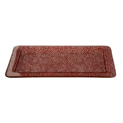 Rosseto GLS045C Cognac Rectangular Foglia Platter
