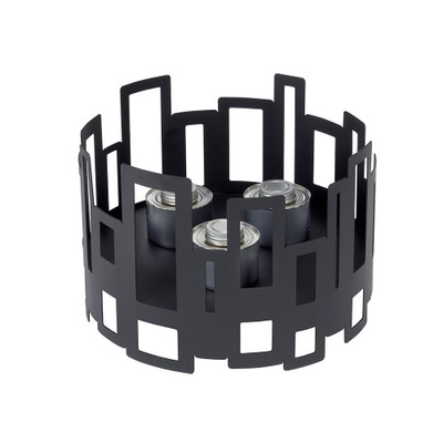 Rosseto SM111 Black Stainless Steel Round Warmer or Chafer Base