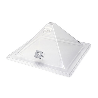 Rosseto SA123 Clear Acrylic Square Dome Pyramid Cover