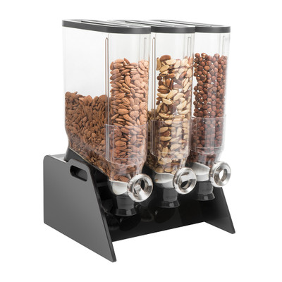 Rosseto DS109 (3) 3.5 Gal. Countertop Pro Bulk Dry Product Dispenser