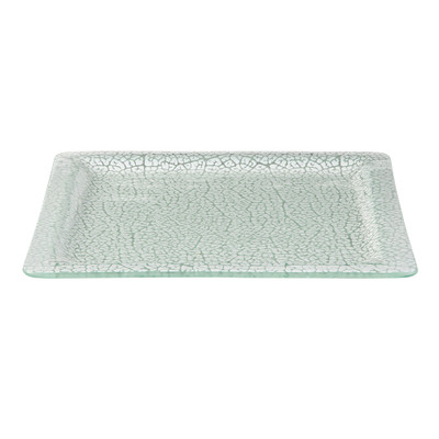 Rosseto GLS044W White Square Foglia Platter