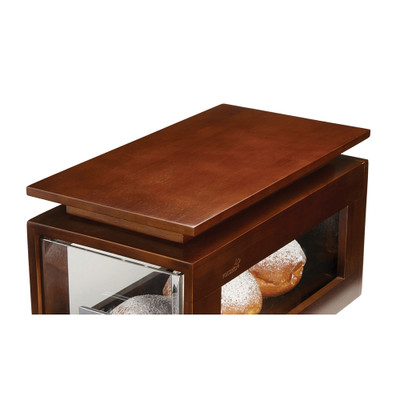 Rosseto BD150 14.8" x 8" x 1.4" Bamboo Natura Nite Bakery Block Cap