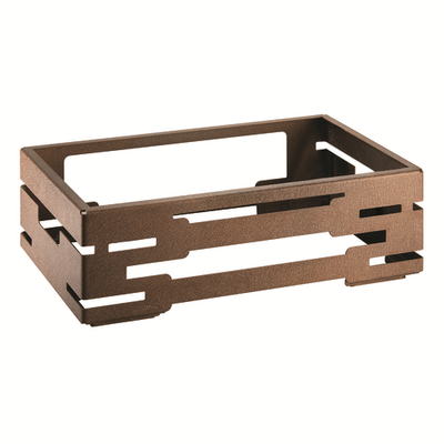 Rosseto SM348 21.6" W Bronze Steel Rectangular Multi Chef Base