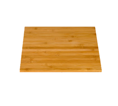 Rosseto BP300 14" x 14" Square Bamboo Natural Finish Display Surface