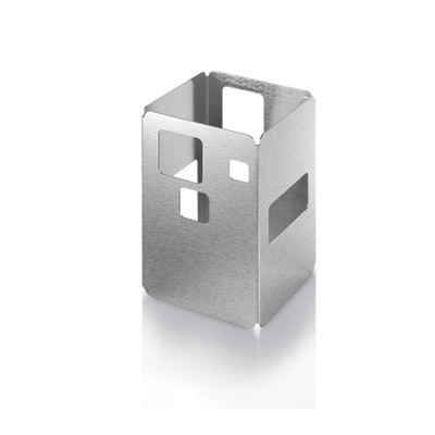 Rosseto D61877 6" W Stainless Square Steel with Protective Coating Display Riser