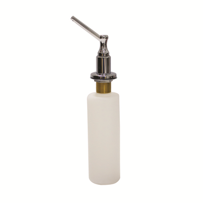 Advance Tabco K-12 Chrome Plated Pump Plastic Body Deck Mount Manual Soap Dispenser