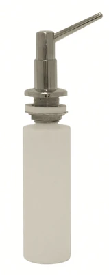 Advance Tabco K-12 Chrome Plated Pump Plastic Body Deck Mount Manual Soap Dispenser