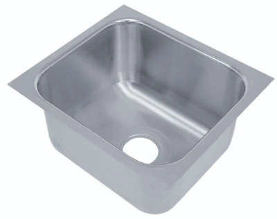 Advance Tabco 1620A-10 10" H x 18.5" W x 22.5" D 1 Compartment 304 Stainless Steel 18 Gauge Smart Series Sink