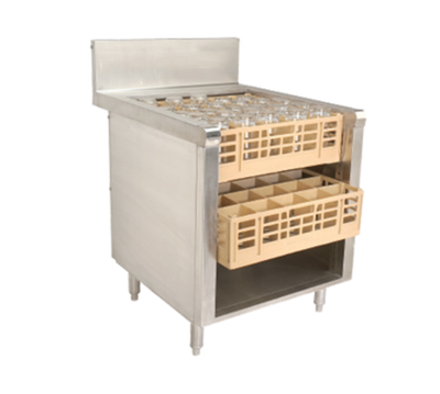 Advance Tabco PROR-24-24 24" W x 30" D Stainless Steel Prestige Underbar Glass Rack Storage Unit