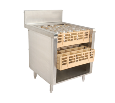 Advance Tabco PROR-24-24 24" W x 30" D Stainless Steel Prestige Underbar Glass Rack Storage Unit