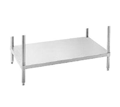 Advance Tabco DTA-SS-126 126" W x 24" D Stainless Steel Dishtable Undershelf