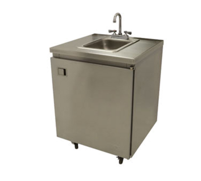 Advance Tabco SHK-MSC-26CH 26" W Stainless Steel Self-Contained Mobile Hand Sink