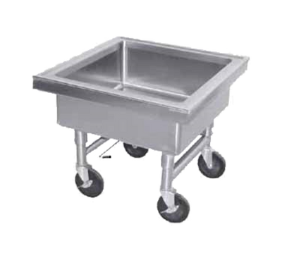 Advance Tabco 9-FSS-20 20" H x 24" W x 24" D Stainless Steel Portable Soak Sink