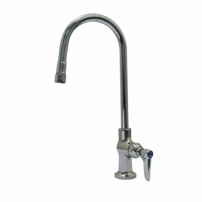 Advance Tabco K-48 8.5&quot; Gooseneck Spout Deck Mounted Single Faucet