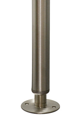 Advance Tabco TA-19 Stainless Steel Flanged Bullet Foot Insert