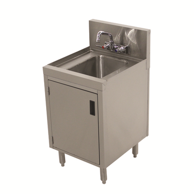 Advance Tabco PRHSC-19-12 12" W x 20" D Stainless Steel 1 Bowl Prestige Hand Sink