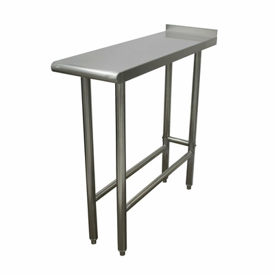 Advance Tabco TFMS-152 15" W x 24" D Stainless Steel 16 Gauge Equipment Filler Table