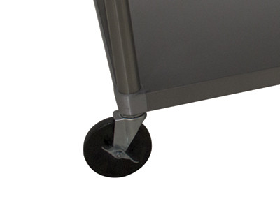 Advance Tabco SU-25S Casters for Hot &amp; Cold Food Tables with Undershelf