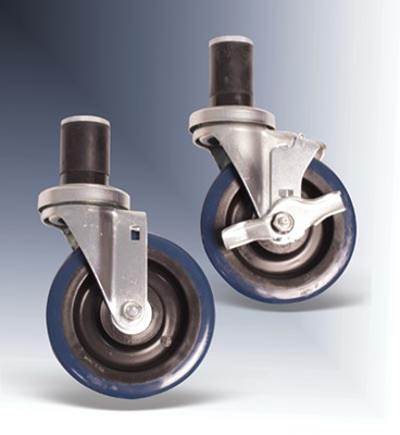 Advance Tabco TA-255 Expanding Adapter Stem Casters for 1.63" Dia.