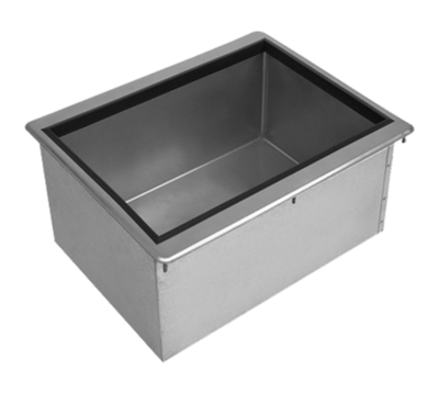Advance Tabco D-24-IBL 50 Lbs. Stainless Steel Drop-In Ice Bin