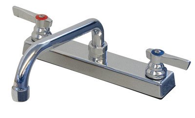 Advance Tabco K-127 8" Centers Deck Mounted Heavy Duty Faucet