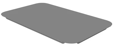 Advance Tabco HFC-1 Stainless Steel Cover for Unused Well of Hot Food Table or Drop-In