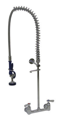 Advance Tabco K-116 8" Centers Splash Mounted T&amp;S Heavy Duty Pre-Rinse Faucet