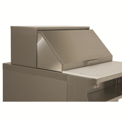 Advance Tabco RC-5 Stainless Steel Flip-Up Cover for 5 Well Hot Food Tables
