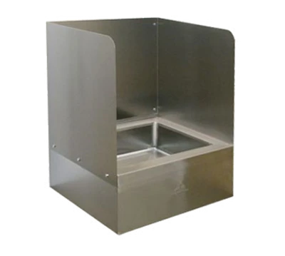 Advance Tabco K-290RD Right Side &amp; Back Wall Splash for 9-OP-48DF Mop Sink