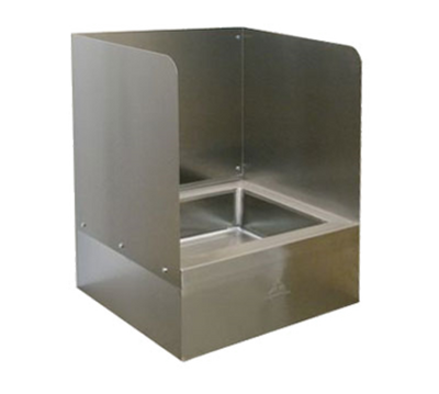 Advance Tabco K-290RD Right Side & Back Wall Splash for 9-OP-48DF Mop Sink