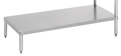 Advance Tabco DTA-SS-102 102" W x 24" D Stainless Steel Dishtable Undershelf