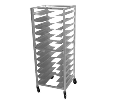 Advance Tabco UR10 Aluminum Full Height Universal Pan Rack with 6" Centers