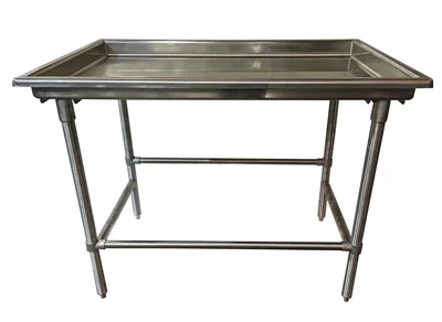 Advance Tabco SR-72 72" W x 30" D 16 Gauge 304 Stainless Steel Sorting Table